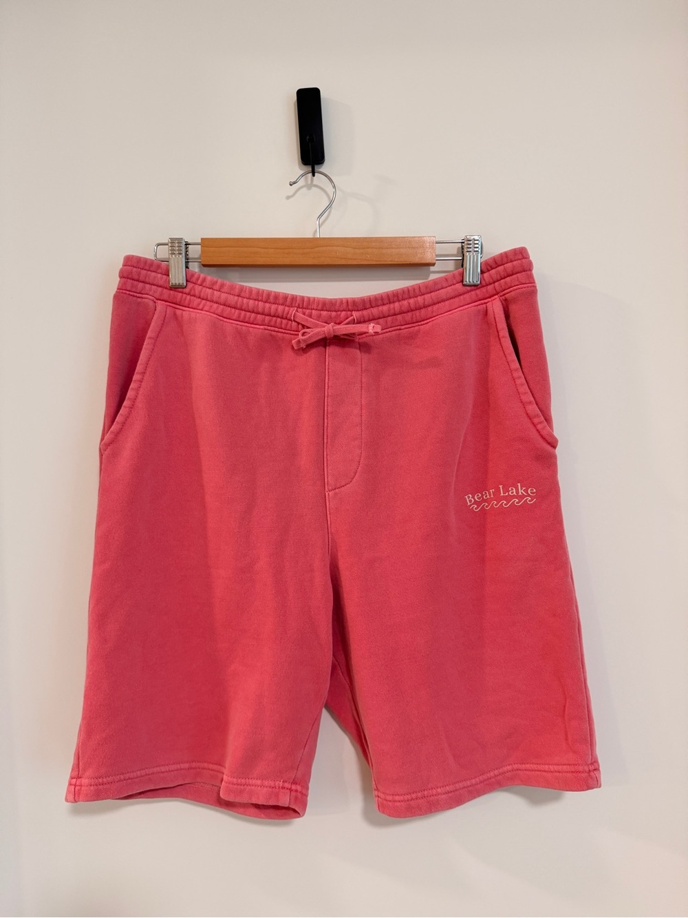Bear Lake Women's Coral Drawstring Sweat Shorts